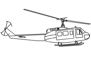 Helikopter Kleurplaat. Kleurplaten Helikopter 