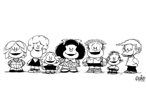 Mafalda Kleurplaat. Mafalda Kleurplaten 