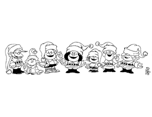 Mafalda Kleurplaat. Mafalda Kleurplaten 
