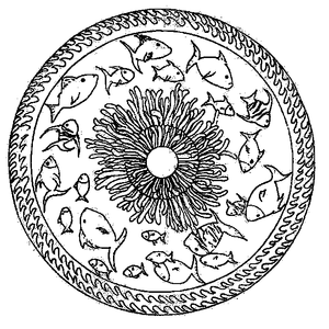 Mandala Dieren Kleurplaat. Kleurplaten Mandala dieren 