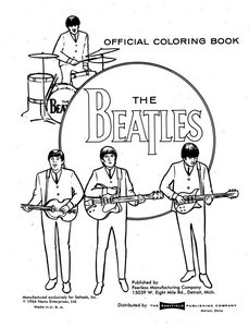The Beatles Kleurplaat. Kleurplaten The beatles 