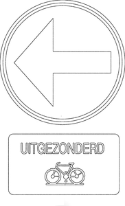 Verkeersborden Kleurplaat. Verkeersborden Kleurplaten 