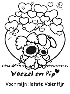 Woezel En Pip Kleurplaat. Kleurplaten Woezel en pip 