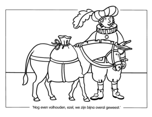 Paard Van Sinterklaas Kleurplaat. Kleurplaten Sinterklaas kleurplaten Paard van sinterklaas 