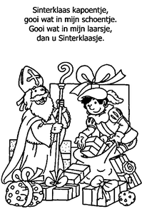 Sinterklaas Liedjes Kleurplaat. Kleurplaten Sinterklaas kleurplaten Sinterklaas liedjes 