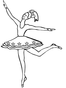 Ballet Kleurplaat. Ballet Kleurplaten Sport kleurplaten 