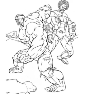 Hulk Kleurplaat. Kleurplaten Superhelden kleurplaten Hulk 