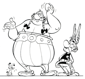 Asterix En Obelix Kleurplaat. Kleurplaten Asterix en obelix Tv series kleurplaten 