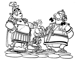 Asterix En Obelix Kleurplaat. Kleurplaten Asterix en obelix Tv series kleurplaten 