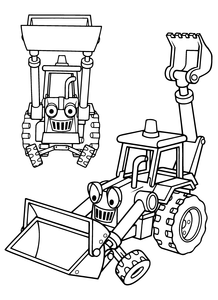 Bob De Bouwer Kleurplaat. Kleurplaten Bob de bouwer Tv series kleurplaten 