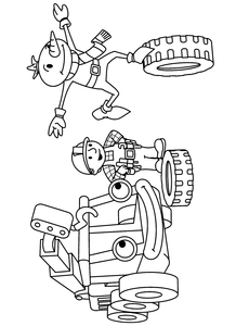 Bob De Bouwer Kleurplaat. Kleurplaten Bob de bouwer Tv series kleurplaten 