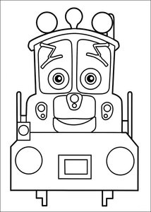 Chuggington Kleurplaat. Kleurplaten Tv series kleurplaten Chuggington 