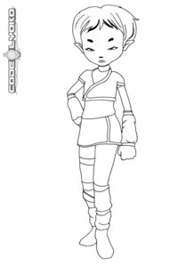 Code Lyoko Kleurplaat. Kleurplaten Tv series kleurplaten Code lyoko 