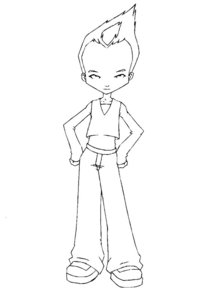 Code Lyoko Kleurplaat. Kleurplaten Tv series kleurplaten Code lyoko 