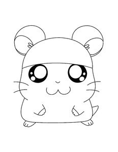 Hamtaro Kleurplaat. Hamtaro Kleurplaten Tv series kleurplaten 