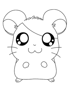 Hamtaro Kleurplaat. Hamtaro Kleurplaten Tv series kleurplaten 