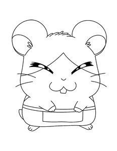 Hamtaro Kleurplaat. Hamtaro Kleurplaten Tv series kleurplaten 