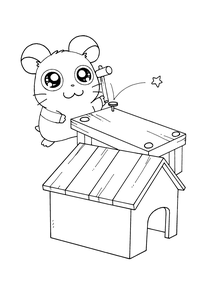 Hamtaro Kleurplaat. Hamtaro Kleurplaten Tv series kleurplaten 