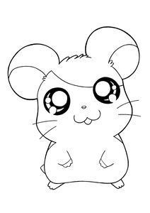 Hamtaro Kleurplaat. Hamtaro Kleurplaten Tv series kleurplaten 