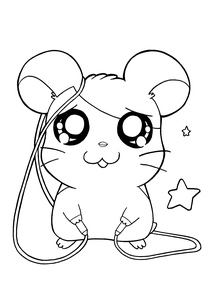 Hamtaro Kleurplaat. Hamtaro Kleurplaten Tv series kleurplaten 