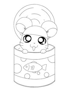 Hamtaro Kleurplaat. Hamtaro Kleurplaten Tv series kleurplaten 