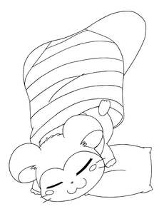 Hamtaro Kleurplaat. Hamtaro Kleurplaten Tv series kleurplaten 