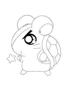 Hamtaro Kleurplaat. Hamtaro Kleurplaten Tv series kleurplaten 