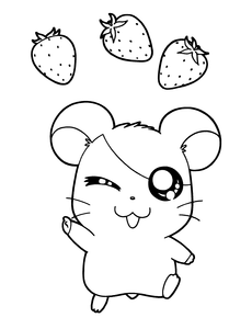 Hamtaro Kleurplaat. Hamtaro Kleurplaten Tv series kleurplaten 