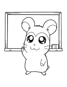 Hamtaro Kleurplaat. Hamtaro Kleurplaten Tv series kleurplaten 