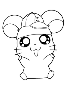 Hamtaro Kleurplaat. Hamtaro Kleurplaten Tv series kleurplaten 