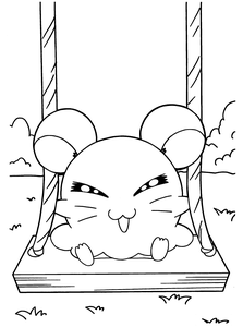 Hamtaro Kleurplaat. Hamtaro Kleurplaten Tv series kleurplaten 