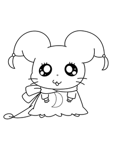 Hamtaro Kleurplaat. Hamtaro Kleurplaten Tv series kleurplaten 