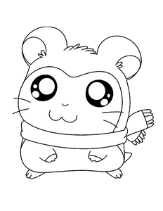 Hamtaro Kleurplaat. Hamtaro Kleurplaten Tv series kleurplaten 