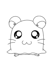 Hamtaro Kleurplaat. Hamtaro Kleurplaten Tv series kleurplaten 