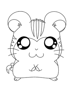 Hamtaro Kleurplaat. Hamtaro Kleurplaten Tv series kleurplaten 