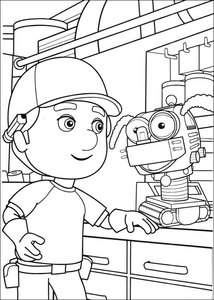 Handy Manny Kleurplaat. Kleurplaten Tv series kleurplaten Handy manny 