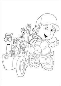 Handy Manny Kleurplaat. Kleurplaten Tv series kleurplaten Handy manny 