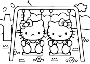 Hello Kitty Kleurplaat. Hello kitty Kleurplaten Tv series kleurplaten 