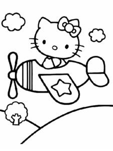 Hello Kitty Kleurplaat. Hello kitty Kleurplaten Tv series kleurplaten 