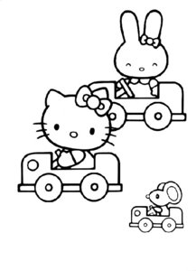 Hello Kitty Kleurplaat. Hello kitty Kleurplaten Tv series kleurplaten 