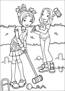 Holly Hobbie Kleurplaat. Kleurplaten Tv series kleurplaten Holly hobbie 