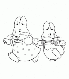 Max En Ruby Kleurplaat. Kleurplaten Tv series kleurplaten Max en ruby 