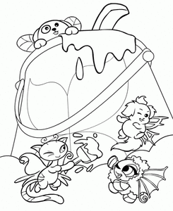 Neopets Kleurplaat. Neopets Kleurplaten Tv series kleurplaten 