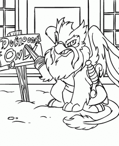 Neopets Kleurplaat. Neopets Kleurplaten Tv series kleurplaten 