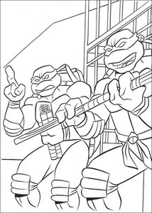 Ninja Turtles Kleurplaat. Ninja turtles Kleurplaten Tv series kleurplaten 
