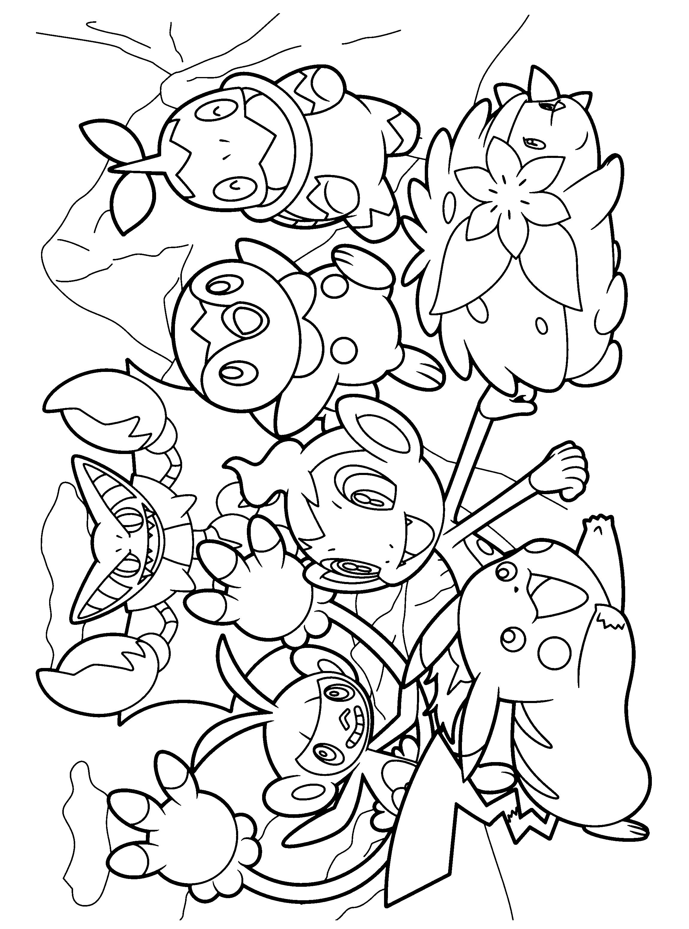 Pokemon Diamond Pearl Kleurplaat. Kleurplaten Tv series kleurplaten Pokemon diamond pearl 