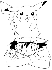 Pokemon Kleurplaat. Pokemon Kleurplaten Tv series kleurplaten 