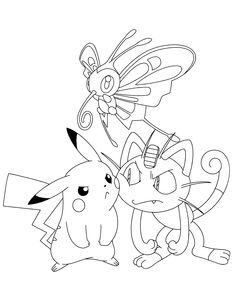 Pokemon Kleurplaat. Pokemon Kleurplaten Tv series kleurplaten 