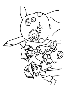 Pokemon Kleurplaat. Pokemon Kleurplaten Tv series kleurplaten 
