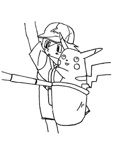 Pokemon Kleurplaat. Pokemon Kleurplaten Tv series kleurplaten 
